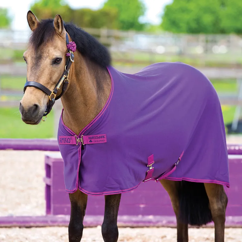 Horseware Amigo Jersey Pony Cooler - Berry/Fuchsia